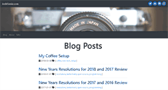Desktop Screenshot of joshfinnie.com
